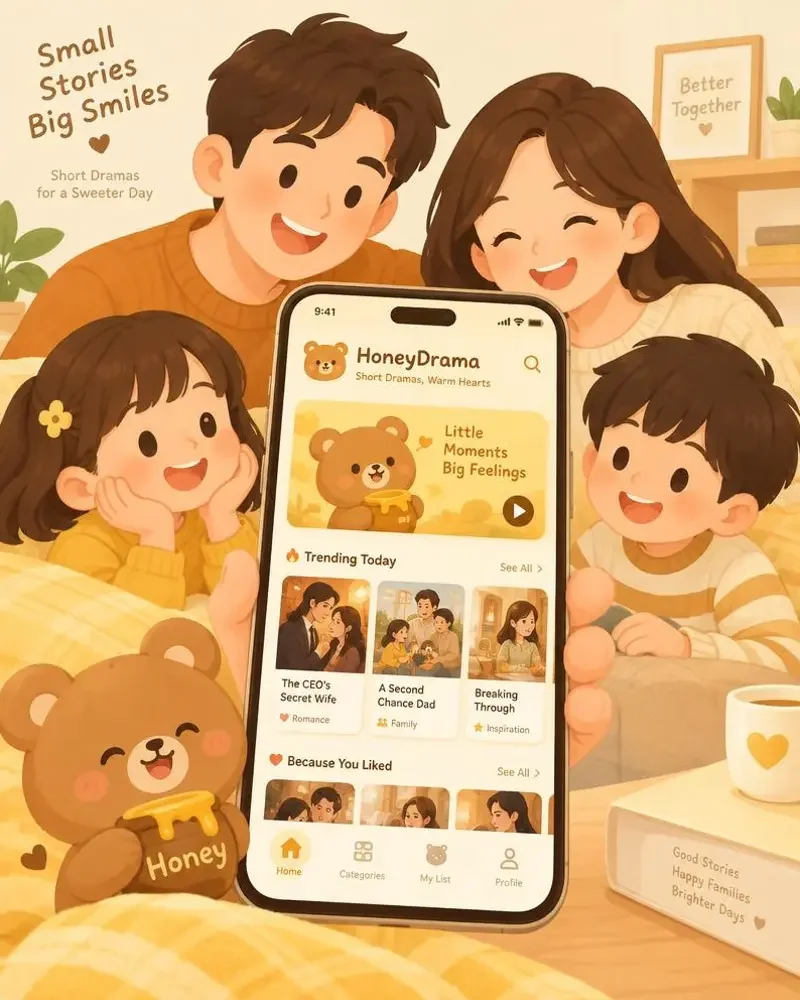 免费AI短剧 App 界面展示